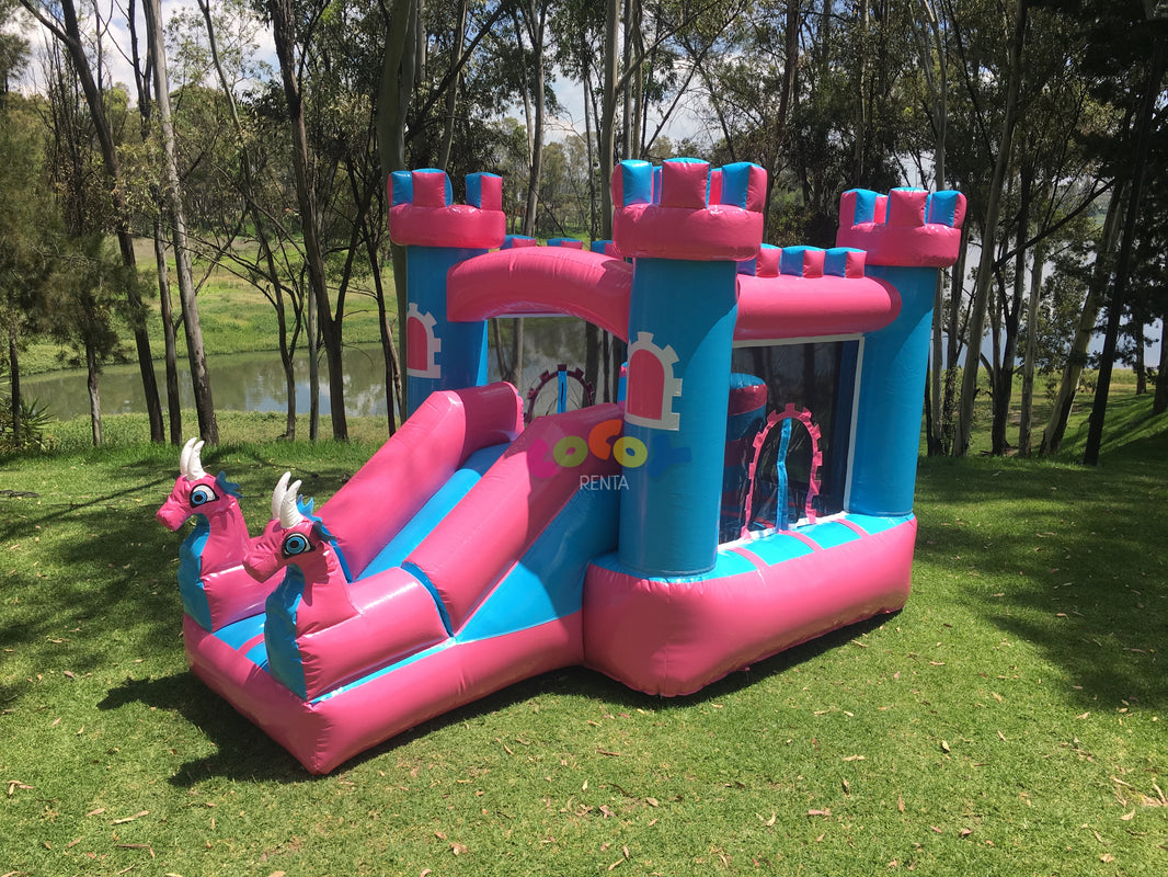 Mini Castillo De Princesas Con Resbaladilla